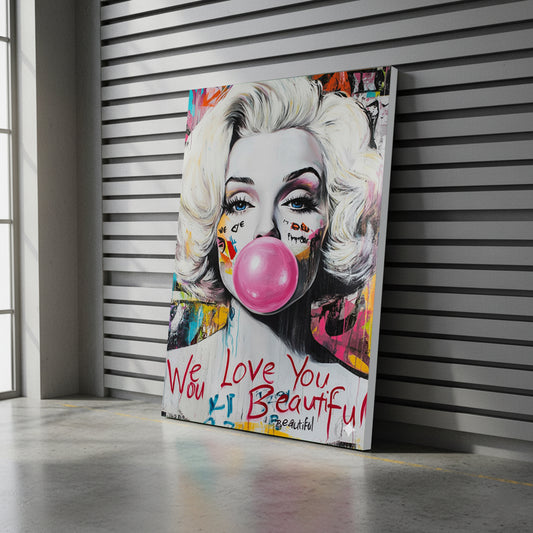 Tableau décoratif - Beauté Rebelle
