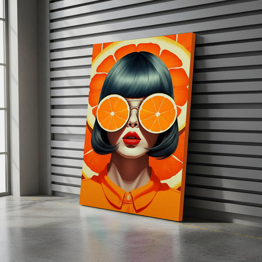 Tableau décoratif - Esprit Orange