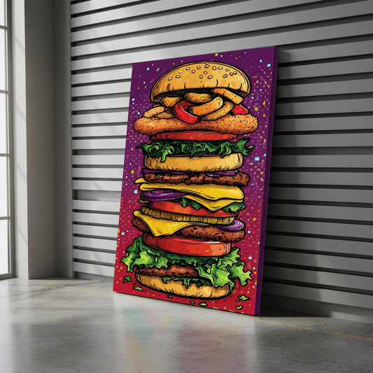Tableau décoratif - Le Burger Suprême