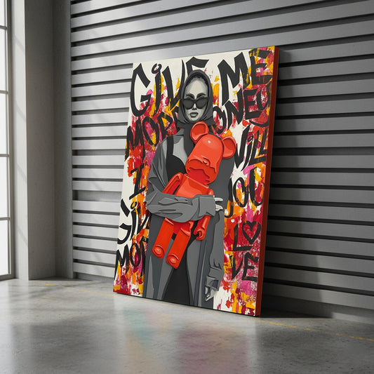 Tableau décoratif - Plus d’Amour, Plus d’Argent